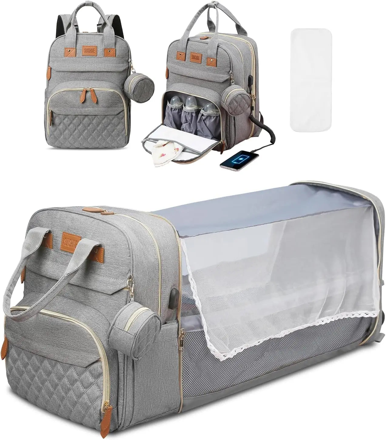Snoozbub™️3-in-1 BedPack